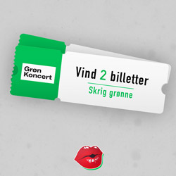 Grøn Koncert billetter