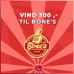 Danske hospitalsklovne - 300,- til Bone's