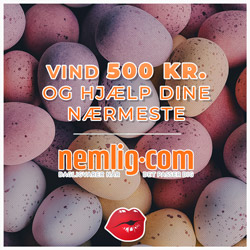 5 gavekort af 500 kr. til Nemlig.com
